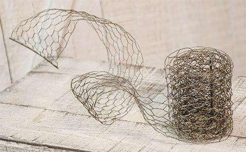 Rustic Chicken Wire Ribbon, Chicken wire crafts Online - The Fox Décor ...