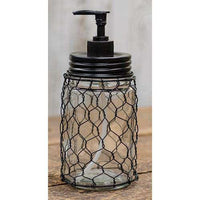 Thumbnail for ^^Chicken Wire Soap Dispenser Glass CWI+ 