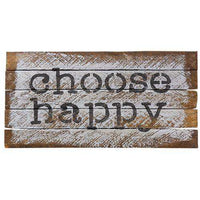 Thumbnail for Choose Happy Lath Sign Wall Decor CWI+ 