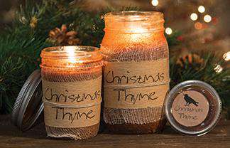 Christmas Thyme Jar Candle, 16oz Jar Candles CWI+ 