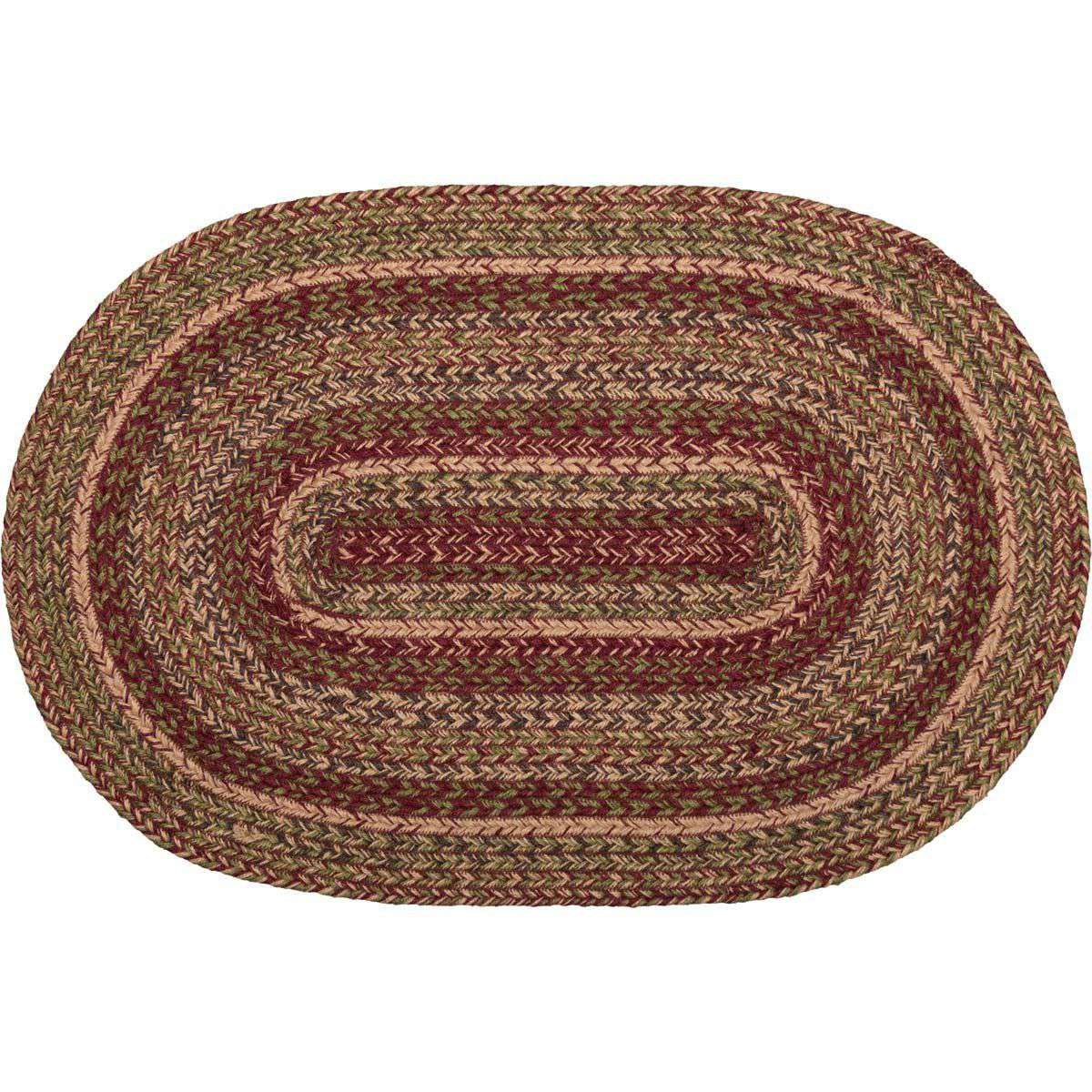 Cider Mill Jute Braided Rugs Oval VHC Brands Rugs VHC Brands 