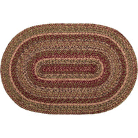Thumbnail for Cider Mill Jute Braided Rugs Oval VHC Brands Rugs VHC Brands 