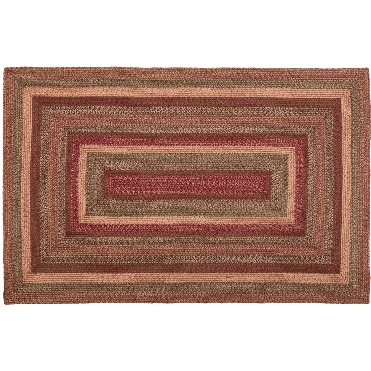 Cider Mill Jute Braided Rugs Rectangle VHC Brands Rugs VHC Brands 5'x8' 