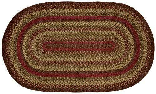 Cinnamon Oval Rug, 3x5 - The Fox Decor