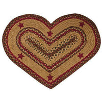 Thumbnail for Cinnamon Star Heart Rug 20x30 Rugs CWI+ 