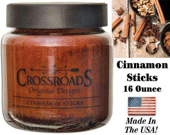 ^^Cinnamon Sticks Jar Candle, 16oz Classic Jar Candles CWI+ 