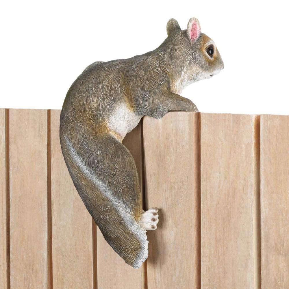 Climbing "Chip" Squirrel Decor - The Fox Decor