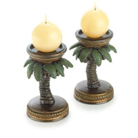 Thumbnail for Coconut Tree Candle Holders
