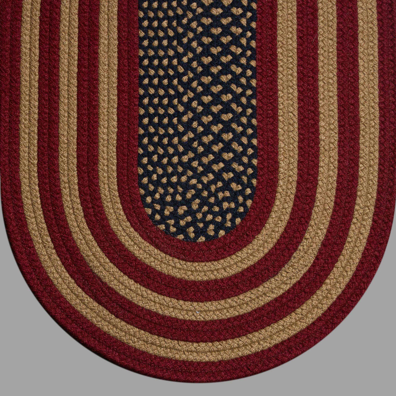 Colonial Rustic American Flag Braided Rugs Rugs Colonial Braided Rugs 