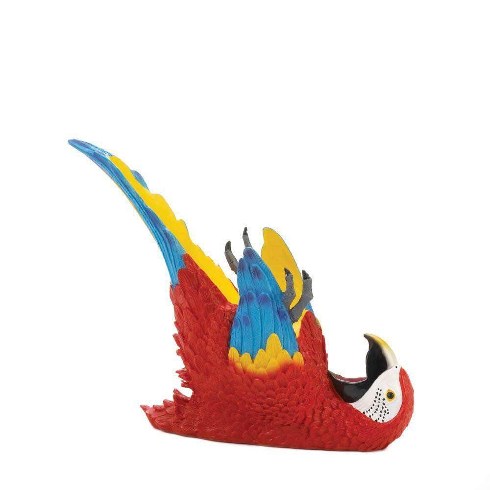 Colorful Parrot Wine Holder - The Fox Decor