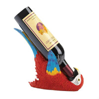 Thumbnail for Colorful Parrot Wine Holder