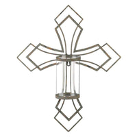 Thumbnail for Contemporary Cross Candle Wall Sconce Gallery of Light 