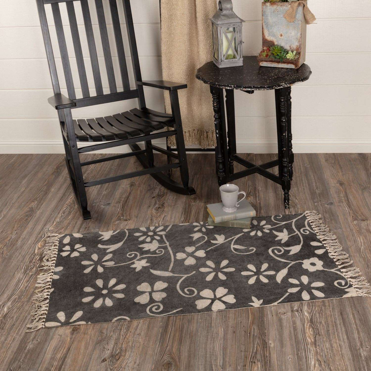 Cordova Stenciled Rugs Rugs VHC Brands 