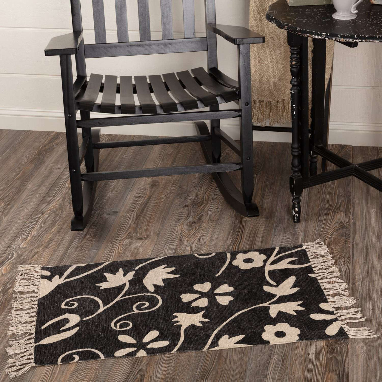 Cordova Stenciled Rugs Rugs VHC Brands 