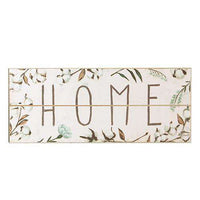 Thumbnail for Cotton and Floral Wall Sign, 