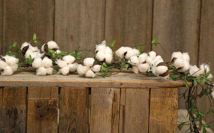 Cotton & Willow Leaves Garland, 5ft - The Fox Decor