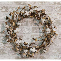 Thumbnail for Cotton Wreath w/Shells, 20