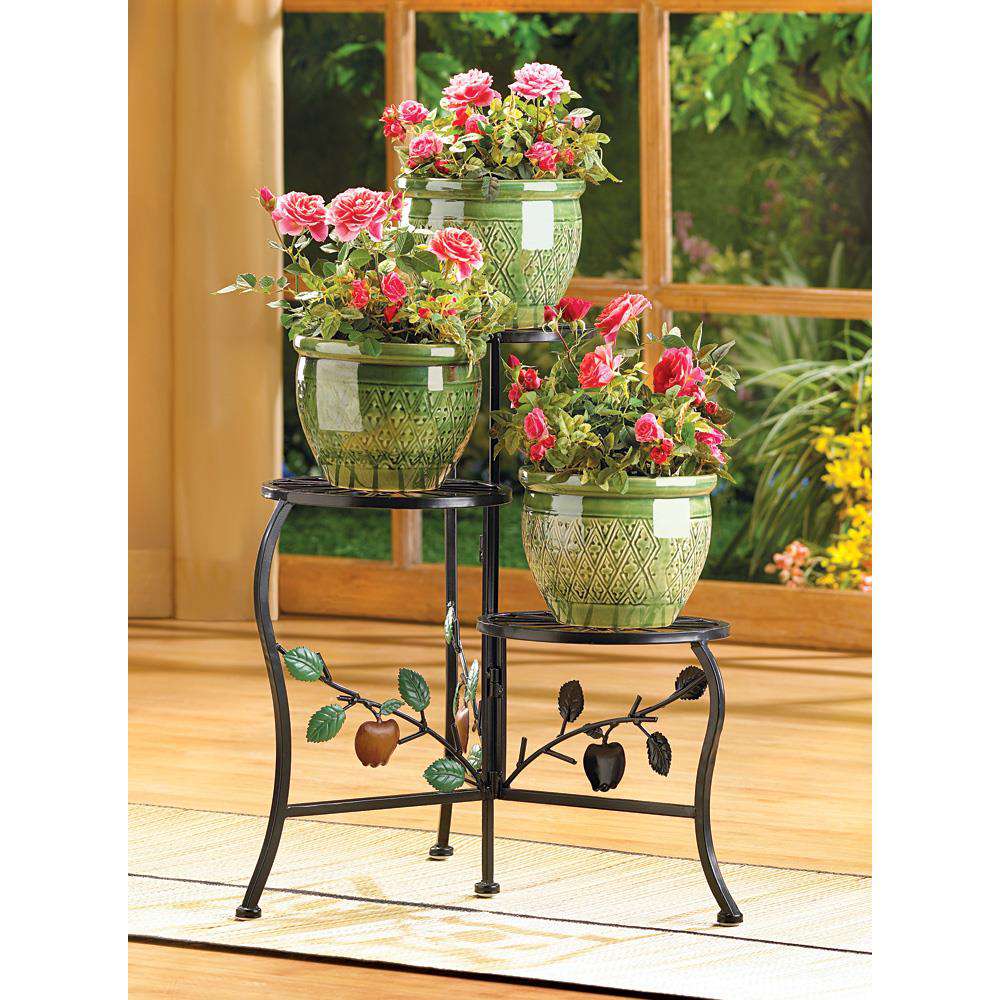 Country Apple Plant Stand Gallery of Light 