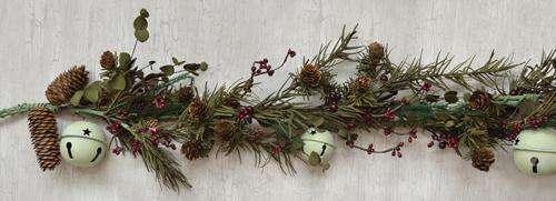 Country Bell Pine Garland - The Fox Decor