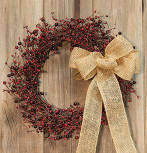 Country Berry Wreath - 20" Rings/Wreaths CWI+ 