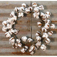 Thumbnail for Country Cotton Ball Wreath, 20