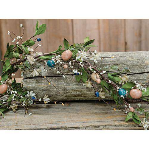 Country Easter Garland, 4ft Spring CWI+ 