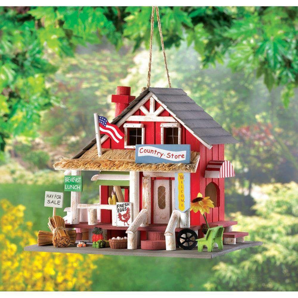 Country Store Birdhouse - The Fox Decor