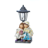 Thumbnail for Couple With Solar Street Light Statue