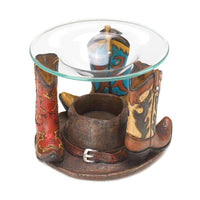 Thumbnail for Cowboy Boots Oil Warmer Accent Plus 