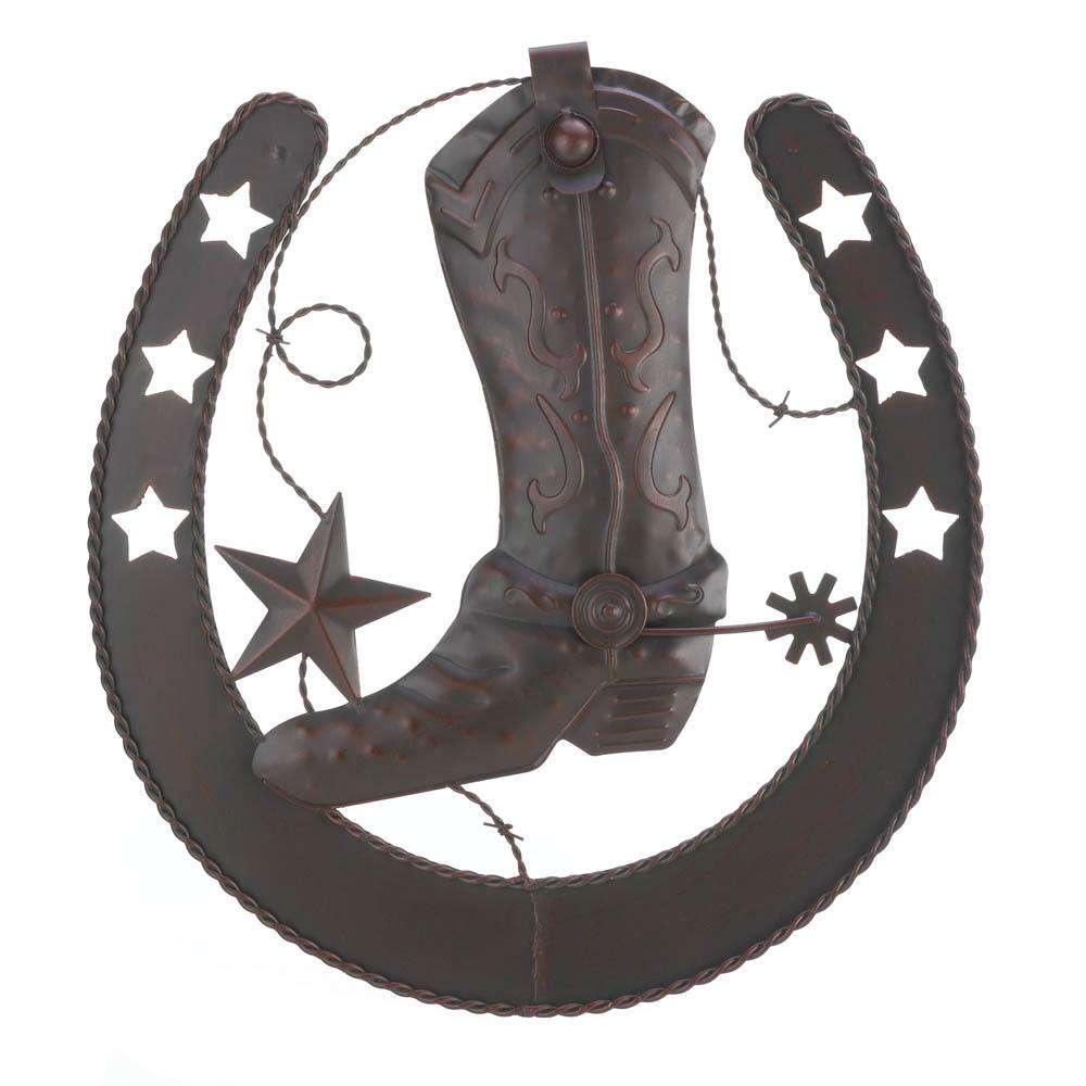 Cowboy Horseshoe Wall Decor - The Fox Decor