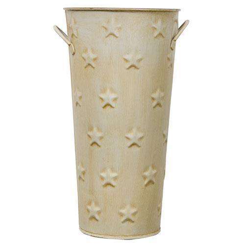 Cream Flower Bucket, 11" Buckets & Containers CWI+ 
