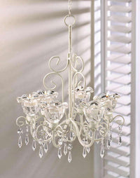 Thumbnail for Crystal Blooms Candle Chandelier - The Fox Decor