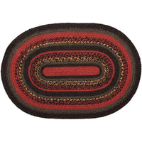 Cumberland Jute Braided Rugs Oval VHC Brands - The Fox Decor