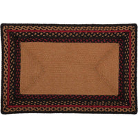 Thumbnail for Cumberland Stenciled Moose Jute Braided Rug Oval/Rect Welcome to the Cabin VHC Brands - The Fox Decor