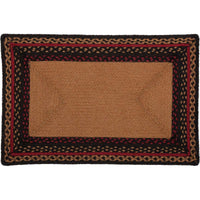 Thumbnail for Cumberland Stenciled Moose Jute Braided Rug Oval/Rect Welcome to the Cabin VHC Brands rugs VHC Brands 