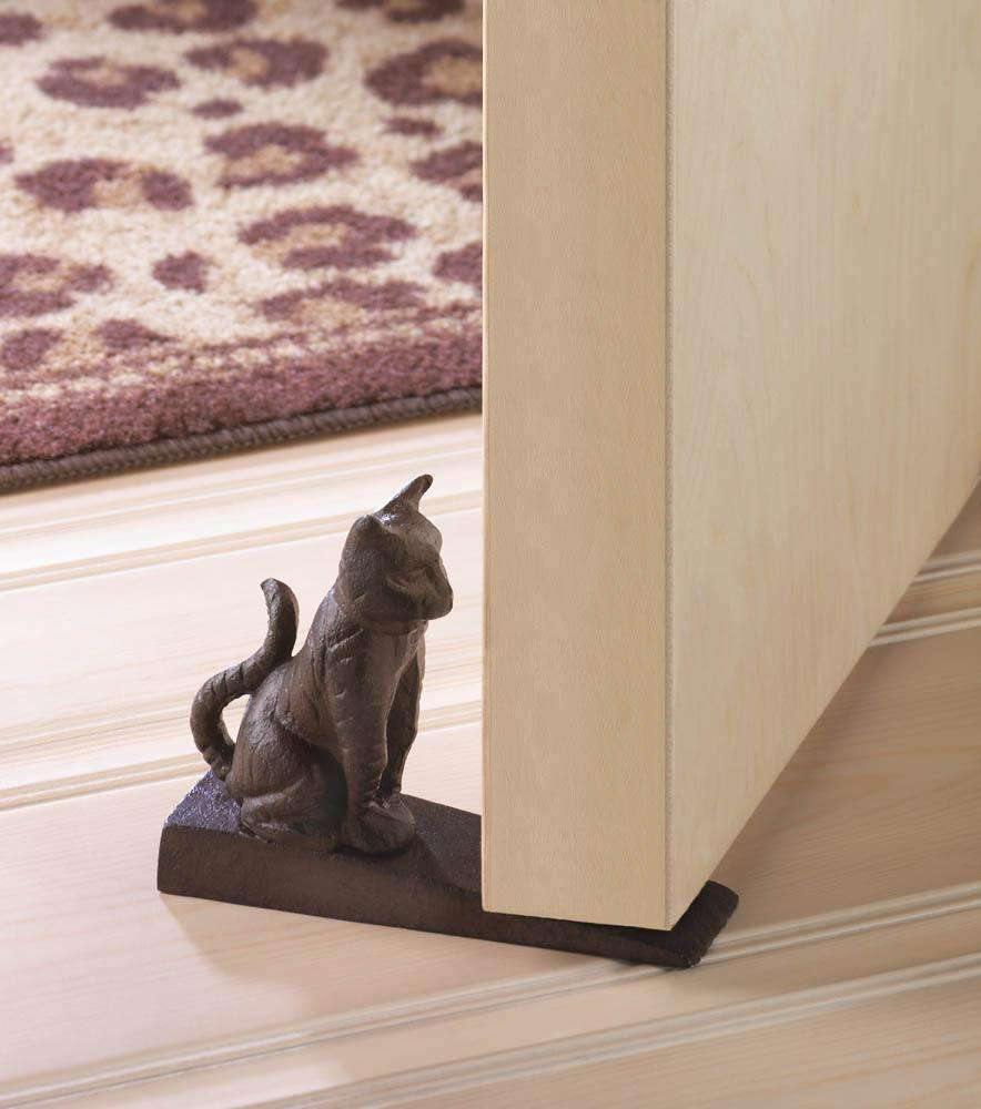 Cute Kitty Cat Door Stopper - The Fox Decor