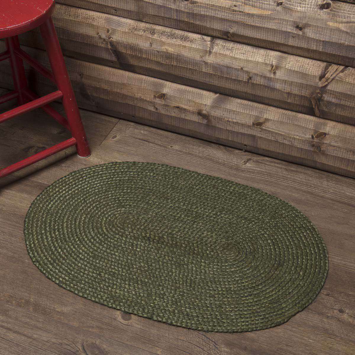 Cypress Jute Braided Oval Rugs VHC Brands Rugs VHC Brands 
