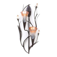 Thumbnail for Dawn Lilies Candle Wall Sconce