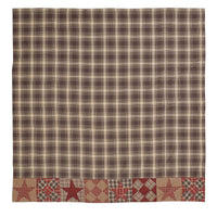 Thumbnail for Dawson Star Patchwork Shower Curtain 72