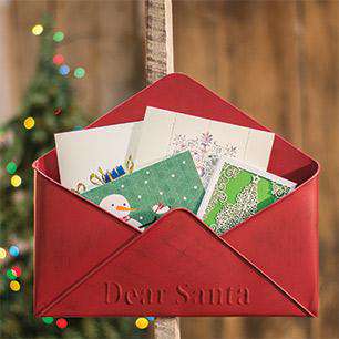 Dear Santa Letter Holder Mail and Post Boxes CWI+ 