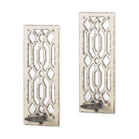 Thumbnail for Deco Mirror Wall Sconce Set