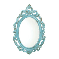 Thumbnail for Distressed Baby Blue Wall Mirror