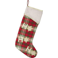 Thumbnail for HO HO Holiday Stocking 11x20 VHC Brands - The Fox Decor