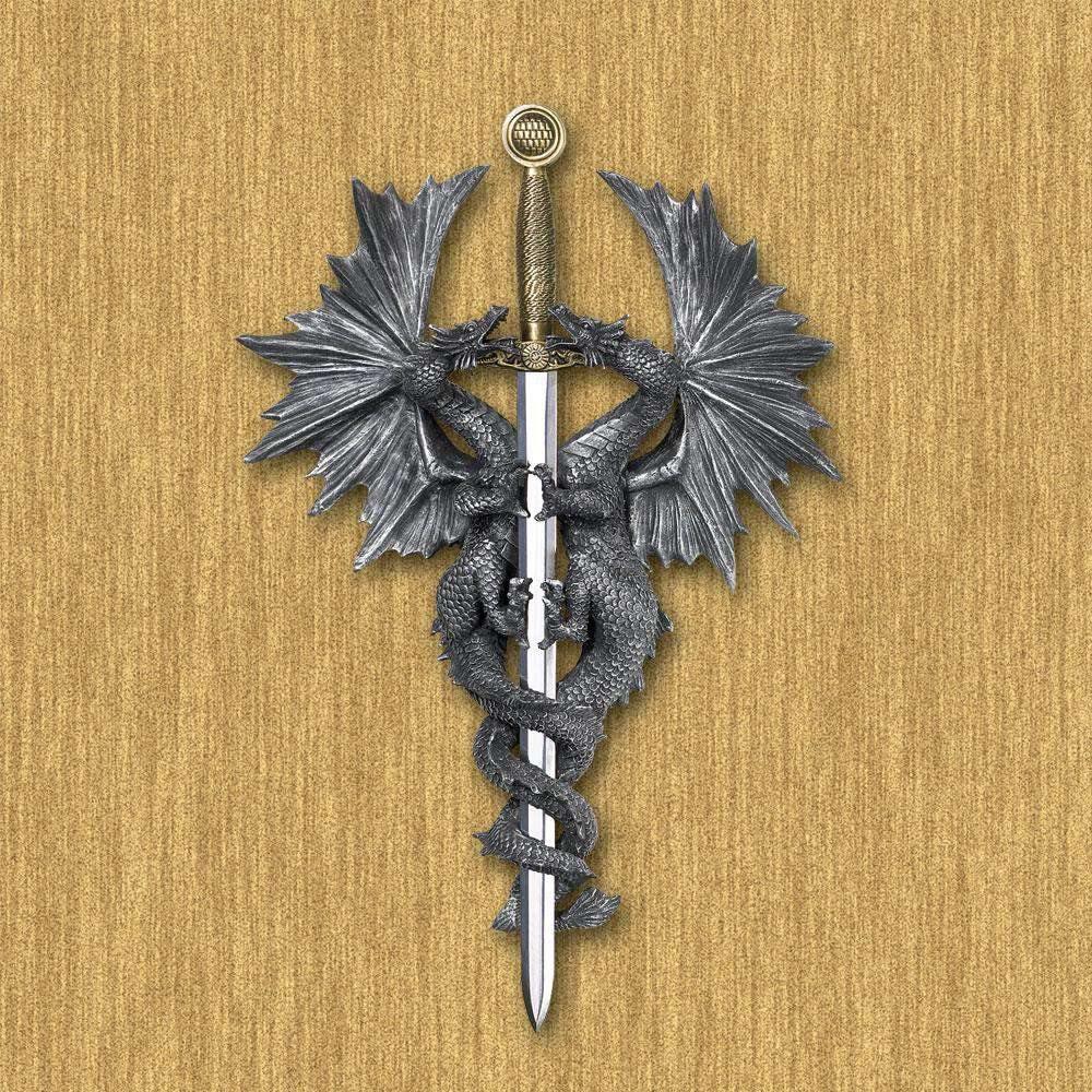 Dragon Dagger Wall Plaque - The Fox Decor
