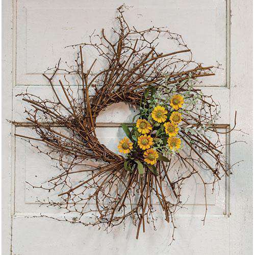 Dragon Vine Wreath, 24" Dried Twig & Vine CWI+ 