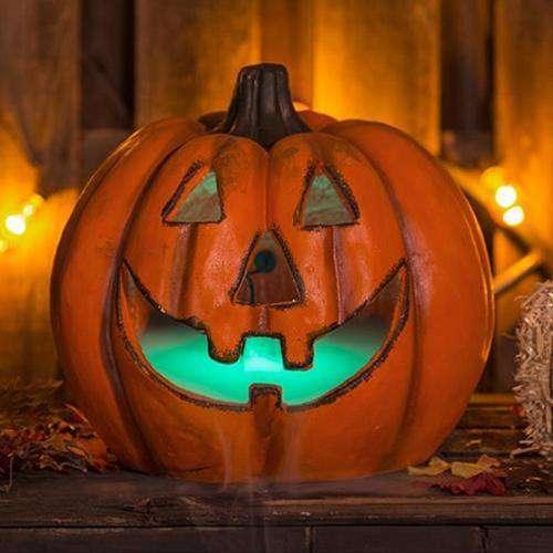 Electric LED Smoking Pumpkin Lighting CWI+ 