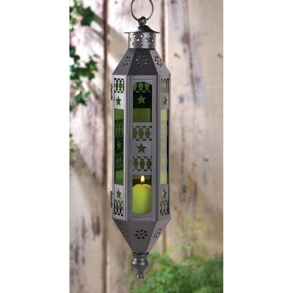 Emerald Serenity Hanging Lamp - The Fox Decor