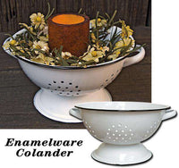 Thumbnail for Enamelware Colander Enamelware CWI+ 