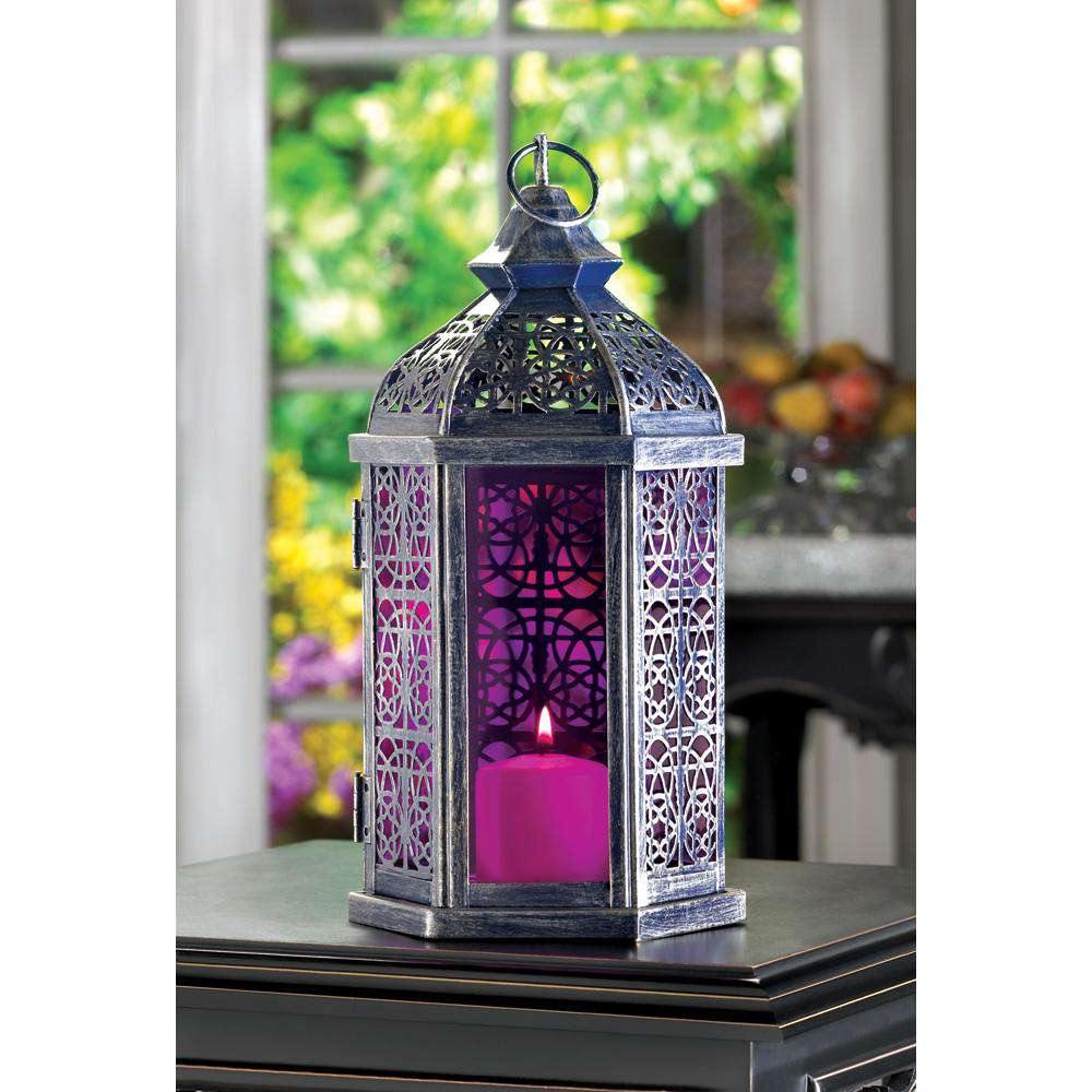 Enchanted Amethyst Candle Lamp - The Fox Decor