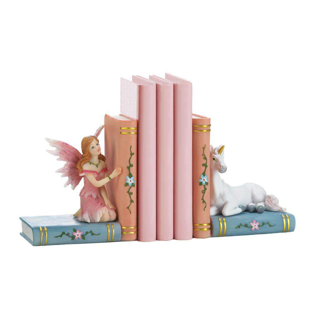 Enchanted Fairy Tale Bookends Dragon Crest 
